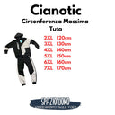 Cianotic tuta felpata taglie forti uomo colore nero/grigio Tracksuit