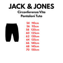Jack & Jones pantalone tuta felpata taglie forti uomo colore verde 12247956