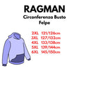 Ragman felpa tessuto tecnico zip intera taglie forti uomo colore verde 3411896