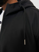 Jack & Jones giacchino con cappuccio taglie forti uomo colore nero 12236331