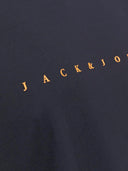 Jack & Jones maglia mezza manica taglie forti uomo colore blu scuro 12243625