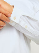 Jack & Jones camicia manica lunga taglie forti uomo colore bianco 12264030