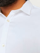 Jack & Jones camicia manica lunga taglie forti uomo colore bianco 12264030