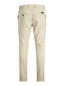 Jack & Jones pantaloni taglie forti uomo colore beige 12235773