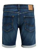 Jack & Jones bermuda taglie forti uomo colore blu denim 12274050