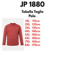 JP 1880 maglia serafino manica lunga  taglie forti uomo colore coccio 840265/548