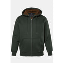 JP 1880 giacca con cappuccio fodera interna in peluche  taglie forti uomo colore verde 820464/120