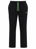 20 Nodi pantalone tuta cotone felpato taglie forti uomo colore nero Ponente