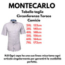 Montecarlo camicia mezza manica taglie forti uomo colore bianco 47153/1
