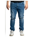 Maxfort jeans 5 tasche taglie forti uomo colore blu denim 2490