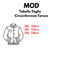 Mod felpa garzata con bottoni taglie forti uomo colore nero CS3040