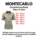 Montecarlo polo mezza manica taglie forti uomo colore salvia 44044/410