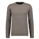 Ragman maglia girocollo in misto Cashmere taglie forti uomo colore cammello 742480/084