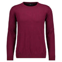 Ragman maglia girocollo in misto Cashmere taglie forti uomo colore bordeaux 742480/696