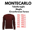 Montecarlo maglione girocollo  taglie forti uomo colore terra 36450/590