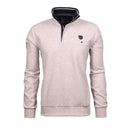 Montecarlo maglione mezza zip  taglie forti uomo colore sabbia 36552/200
