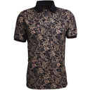 Montecarlo polo mezza manica taglie forti uomo colore blu 94824