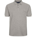 North56°4 polo mezza manica taglie forti uomo colore grigio 99011/0050