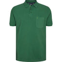 North56°4 polo mezza manica taglie forti uomo colore verde 99011/0600