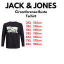 Jack & Jones maglia girocollo taglie forti uomo colore nero 12247989
