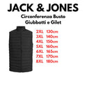 Jack & Jones 100 grammi smanicato taglie forti uomo colore nero 12217854