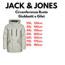 Jack & Jones giaccone parka taglie forti uomo colore grigio 12217270