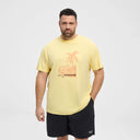 North Latitude t-shirt taglie forti uomo colore giallo 51323