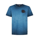 Petrol t-shirt taglie forti uomo colore blu M-1050/5178
