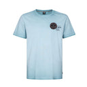 Petrol t-shirt taglie forti uomo colore celeste M-1050/5188