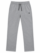 20 Nodi pantalone tuta cotone garzato taglie forti uomo colore grigio Grecale