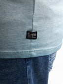 Petrol t-shirt taglie forti uomo colore celeste M-1050/5188