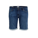 Jack & Jones bermuda taglie forti uomo colore blu denim 12240773