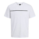 Jack & Jones maglia mezza manica taglie forti uomo colore bianco 12274703