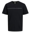 Jack & Jones maglia mezza manica taglie forti uomo colore nero 12274703