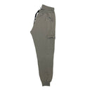 Blacksvnday pantalone tuta garzato di cotone taglie forti uomo colore grigio NL-266