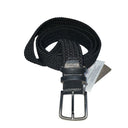 Antonio De Patrizi cintura in elastico Made in Italy taglie forti uomo colore nero