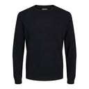 Jack & Jones maglioncino girocollo taglie forti uomo colore nero 12250588