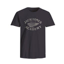 Jack & Jones t-shirt  mezza manica taglie forti uomo colore blu navy 12278514