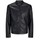 Jack & Jones bomber in ecopelle taglie forti uomo colore nero 12264095