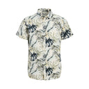 Jack & Jones camicia mezza manica taglie forti uomo colore fantasia bianco 12270012