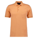Ragman polo mezza manica taglie forti uomo colore arancione 540391/527