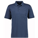 Ragman polo mezza manica taglie forti uomo colore avio 540391/778