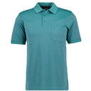 Ragman polo mezza manica taglie forti uomo colore verde smerdaldo 540391/340