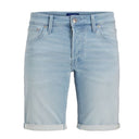 Jack & Jones bermuda taglie forti uomo colore blu denim 12274028