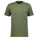 Ragman maglia girocollo mezza manica  taglie forti uomo colore verde militare 40181/339