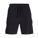 Jack & Jones bermuda in maglina di cotone taglie forti uomo colore nero 12275830