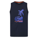 North Latitude canotta taglie forti uomo colore blu notte 51345