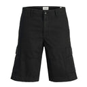Jack & Jones bermuda cargo taglie forti uomo colore nero 12274830