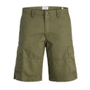 Jack & Jones bermuda cargo taglie forti uomo colore verde oliva 12274830