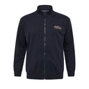 North Latitude felpa garzata con cappuccio taglie forti uomo colore blu scuro 51115
